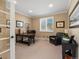 A serene office space with ample natural light, neutral tones, and a comfortable seating area at 6266 W Prentice Ave, Littleton, CO 80123