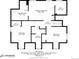 Upper level floor plan featuring bedrooms, bathrooms, walk-in closets and layout at 6839 S Niagara Ct, Centennial, CO 80112