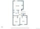 Upstairs layout featuring a primary bedroom, bath, hall, and two additional bedrooms at 6318 Newton Ct, Arvada, CO 80003