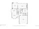 Detailed floor plan of the first floor, showcasing the layout of the rooms at 13322 Marion St, Thornton, CO 80241