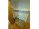 Inside view of an empty, walk-in closet with shelving at 2239 S Truckee St, Aurora, CO 80013
