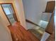 Staircase with hardwood floors leading to the upper level at 2239 S Truckee St, Aurora, CO 80013