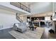 Spacious living room with soaring ceilings and modern finishes for a stylish space at 10730 Hillrose St, Parker, CO 80134