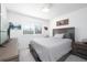 Bright bedroom with a large window and modern decor creates a relaxing atmosphere at 4485 E Andover Ave, Castle Rock, CO 80104