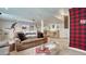 Finished basement featuring a wet bar, entertainment area, and comfortable seating at 16184 Gold Creek Dr, Monument, CO 80132