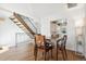 Cozy dining area with wood table and chairs at 9044 W 63Rd Ave, Arvada, CO 80004