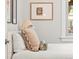 Bedroom detail showcases stylish decor and a view of the outdoors at 4250 Wyandot St, Denver, CO 80211