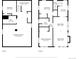 Detailed floor plan showcasing the layout of the first and second floors, including room dimensions and spatial arrangement at 4250 Wyandot St, Denver, CO 80211