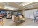 Spacious garage interior featuring ample room for storage and an open back garage door at 544 S 3Rd Ave, Brighton, CO 80601