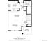 Detailed floor plan of the first floor features kitchen, dining area, living room, foyer, bathroom and porch layout at 12941 Delaware St, Westminster, CO 80234