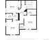 Second floor plan featuring bedrooms, bathrooms, and closet space for optimal living at 6143 Eldora St, Golden, CO 80403