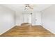Spacious bedroom with hardwood floors and ample closet space at 7060 S Windsor St, Littleton, CO 80128