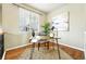 Cozy home office with natural light, perfect for remote work or study at 1100 Rockhurst Dr # A, Highlands Ranch, CO 80129