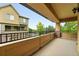 Scenic patio view offering a serene spot to relax and enjoy the outdoors at 1100 Rockhurst Dr # A, Highlands Ranch, CO 80129