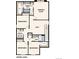 Upstairs layout showcases the owner's suite, three additional bedrooms, laundry, and a central loft area at 19058 E 94Th Pl, Commerce City, CO 80022