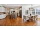 Spacious kitchen with stainless steel appliances and adjacent dining area at 20363 E Top T Ranch Pl, Parker, CO 80134