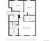 Upstairs floor plan featuring bedrooms, bathrooms, hall and W.I.C. / walk in closet at 10157 W Fremont Pl, Littleton, CO 80127