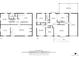 Detailed floor plan showcasing layout with dimensions for both levels of the home at 2909 S Zurich Ct, Denver, CO 80236