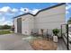Spacious rooftop deck with modern furniture, stylish rugs, and ample space for outdoor entertaining at 1534 Irving St, Denver, CO 80204