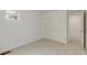 Bedroom with double closet and ample natural light from the window at 870 Mosquito Ct, Elizabeth, CO 80107