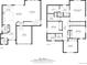 Detailed first and second floor plan showing layout of all rooms and their dimensions at 870 Mosquito Ct, Elizabeth, CO 80107