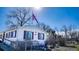 The charming exterior of the home with updated shutters at 815 Plum Ave, Lochbuie, CO 80603