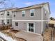 View of the backyard featuring a patio, siding and space for gardening at 2418 Coach House Loop, Castle Rock, CO 80109