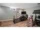 Finished basement work out space with natural light and equipment at 2300 Jasmine St, Denver, CO 80207