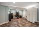 Finished basement home office space with lots of room for storage at 2300 Jasmine St, Denver, CO 80207