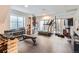 Basement home gym with various workout equipment at 3915 W Byron Pl, Denver, CO 80212