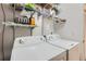 Bright laundry room with washer and dryer at 3915 W Byron Pl, Denver, CO 80212