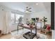 Home office with standing desk and large window at 3915 W Byron Pl, Denver, CO 80212