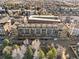 Comprehensive aerial view of a large apartment complex and community featuring lush landscaping and ample parking at 7240 W Custer Ave # 119, Lakewood, CO 80226