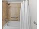 Walk-in shower featuring grab bars at 7240 W Custer Ave # 119, Lakewood, CO 80226