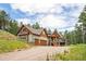 Beautiful home with a two car garage and elevated deck at 14271 Timber Trl, Larkspur, CO 80118