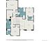 Floor plan showcasing bedrooms, bathrooms, a loft, laundry, and walk-in closet at 6429 Stable View St, Castle Pines, CO 80108