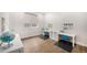 Playroom featuring desks, storage, and natural light at 6429 Stable View St, Castle Pines, CO 80108