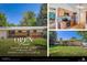 Inviting single-story home with brick accents, lush lawn, and mature trees at 8075 Sunset Dr, Lakewood, CO 80214