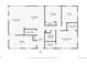 Detailed floor plan showcasing the layout of the first floor at 8075 Sunset Dr, Lakewood, CO 80214
