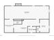 Detailed floor plan showcasing the layout of the basement at 8075 Sunset Dr, Lakewood, CO 80214