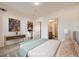 Comfortable main bedroom with access to kitchen and bathroom at 1313 S Clarkson St # 205, Denver, CO 80210