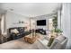 Comfortable living room featuring contemporary furnishings, neutral tones, and stylish accents at 12951 Vallejo Cir, Denver, CO 80234