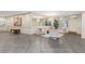 Elegant lobby area with decorative mirrors, comfortable seating, and sophisticated decor at 130 N Pearl St # 304, Denver, CO 80203