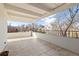 Outdoor patio boasts tile flooring and unobstructed views of the surrounding neighborhood at 130 N Pearl St # 304, Denver, CO 80203