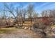 Picturesque community foot bridge crossing a creek at 1078 Oak Cir, Denver, CO 80215