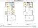 Floor plan showcasing the main floor and basement layouts of this beautiful home with garages, bedrooms, and living spaces at 510 Hill Dr, Sedalia, CO 80135