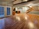 Spacious living room featuring hardwood floors and a loft at 442 S Kalispell Way # C, Aurora, CO 80017