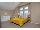 Serene main bedroom with vaulted ceilings, neutral tones, and large windows for ample natural light at 1175 Oakhurst Dr, Broomfield, CO 80020