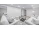 The fully furnished basement is an entertaining space at 4953 W 61St Ave, Arvada, CO 80003