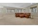 Large living room features comfortable seating and views of the outdoors at 4726 Pinon Dr, Elizabeth, CO 80107